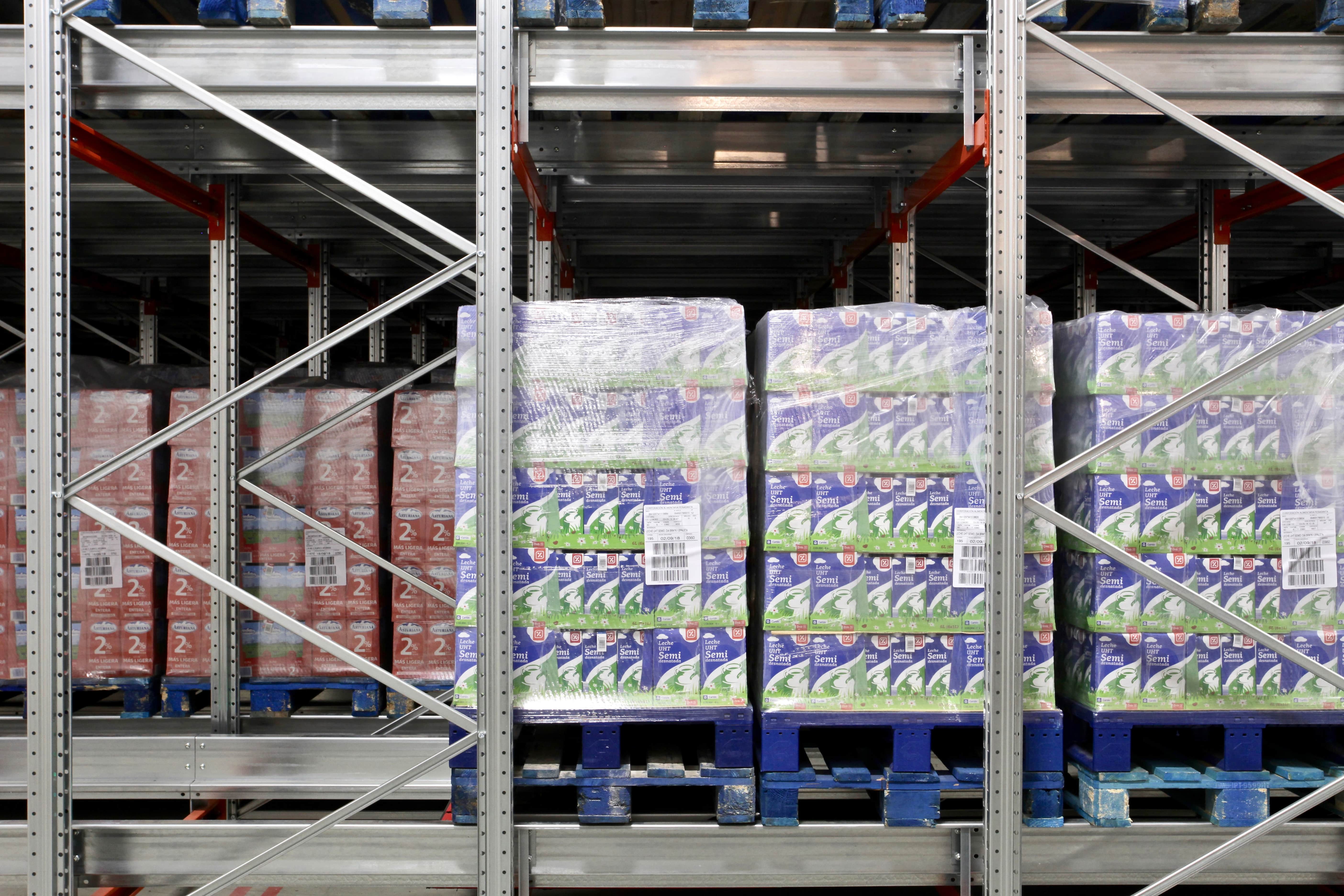 Pallet shuttle system High storage capacity CLN Racking